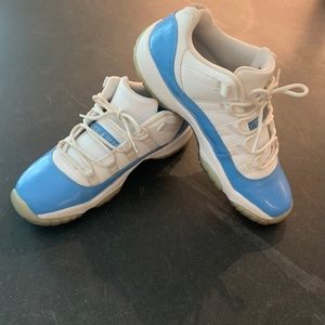 Nike Air Jordan 11 Retro Low UNC Sneakers Size 7Y